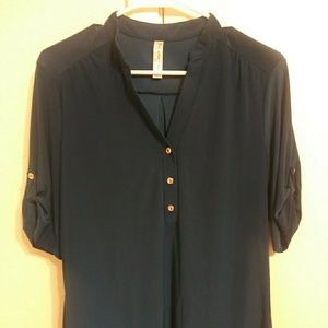 Teal Blouse